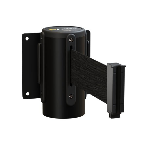 Montour Line Wmline 115 11' Black Steel Fixed Wall Mount Black Belt