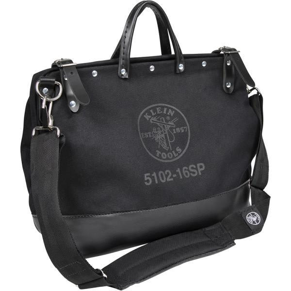Klein Tools Tool Bag, Large Canvas, 16 Pockets