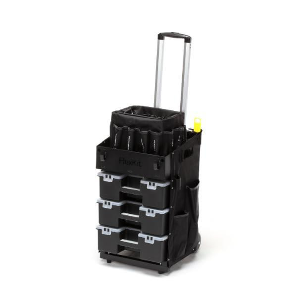Flexcart  Flexkit Portable General Maintenance Cart With Tool Bag, No Tools