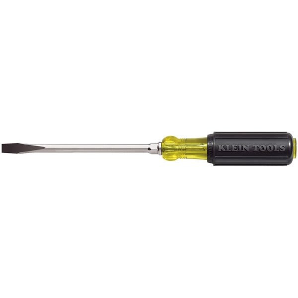 Klein Tools Black Keystone Screwdriver 15.438" With Round Shank 10"