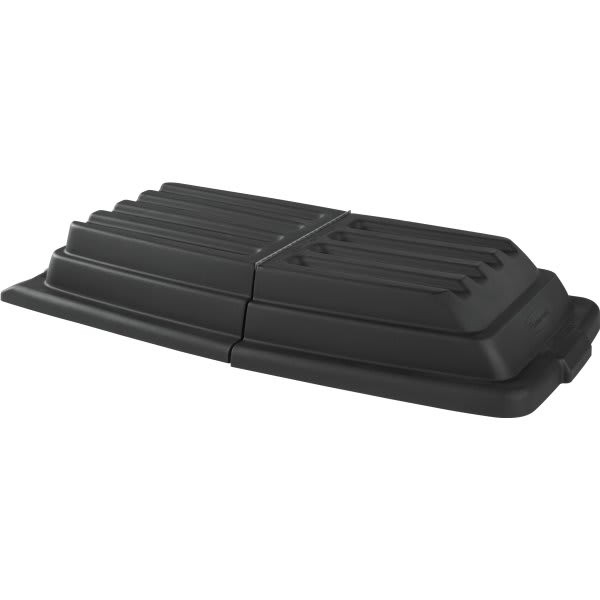 Rubbermaid Commercial 3/4 Cu. Yd. Structural Foam Tilt Truck Lid (Black)