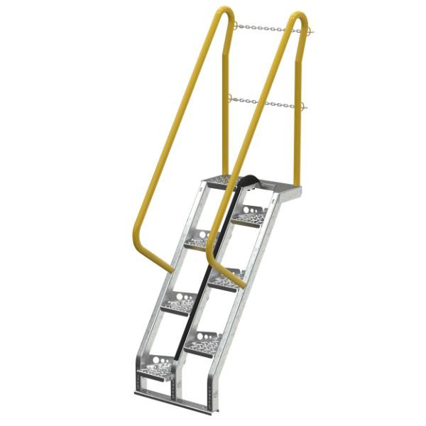 Vestil Galvanized Alternate Tread Stair Ats-4-56-Hdg