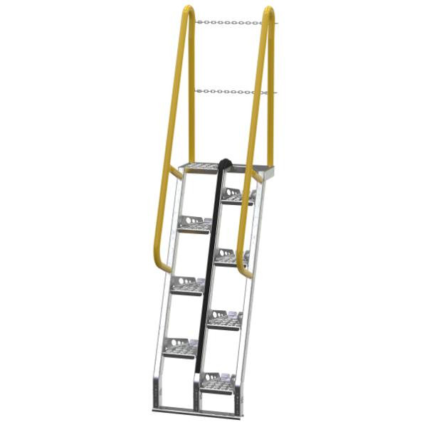 Vestil Galvanized Alternate Tread Stair Ats-5-68-Hdg