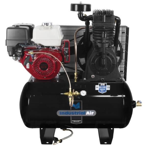 Industrial Air 13 Hp Honda Powered Two Stage Truck Mount With Electric Start
