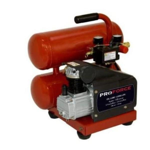 Proforce 4 Gallon Oil Lubed Twin Stack Air Compressor