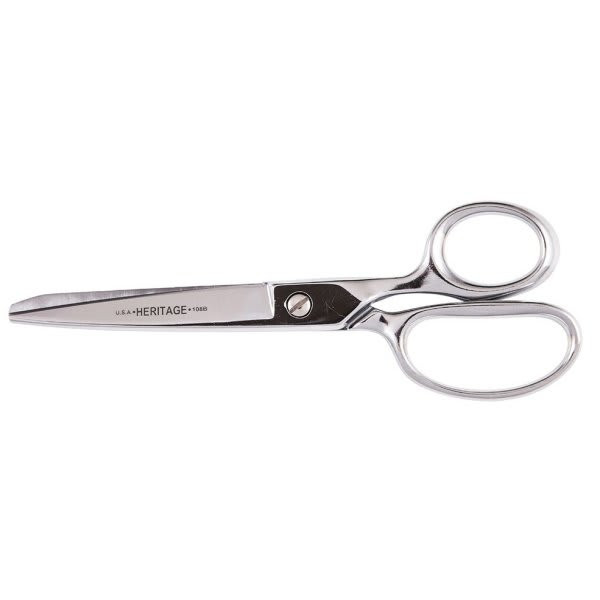 Klein Tools Carbon Steel Blunt Tips Straight Trimmer 8"