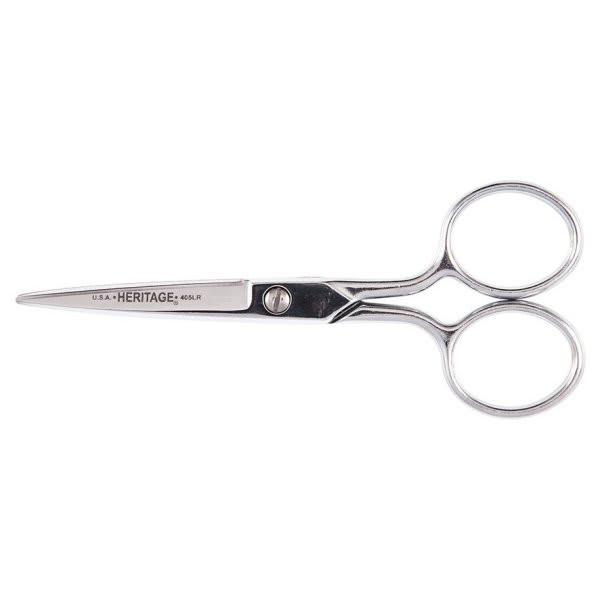 Klein Tools Carbon Steel Embroidery Scissor 5" With Large Ring