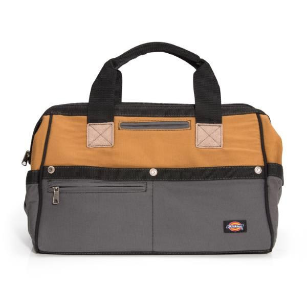 Dickies 16 Inch Work Bag, Tan/Grey