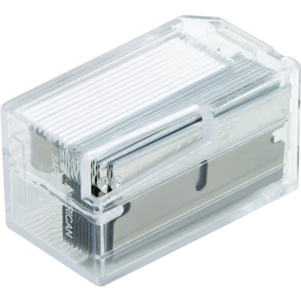 American Line Single-Edge Razor Scraper Blade Refills Package Of 10