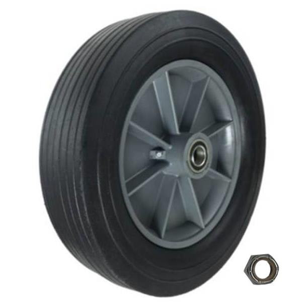 Rubbermaid Commercial Fg1316m30000 12 Inch Wheel With Hardware For Rubbermaid Commercial Tilt Truck