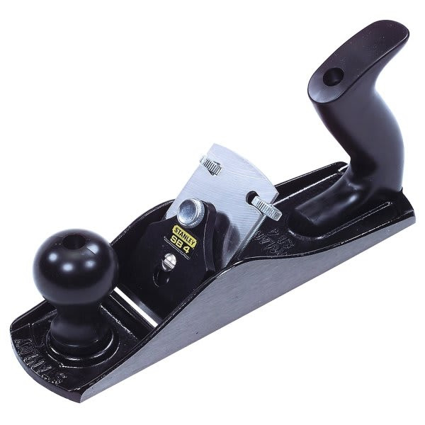 Stanley 9-3/4" No. 4 Smoothing Bench Plane, Cast-Iron Base, Adjustable Cutter