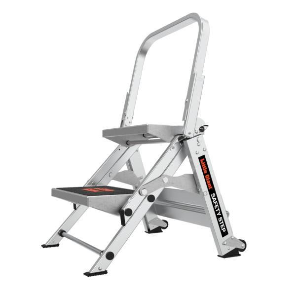 Little Giant Ladders Safety  2-Step 1.5-Ft Aluminum 300-Lb Capacity Step Ladder