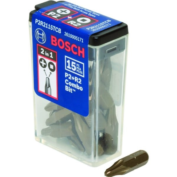 Bosch P2r2 Combo Bit Pack Of 15