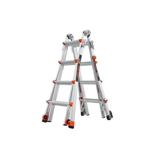 Little Giant Ladders Rex Aluminum Articulated Extendable Ladder