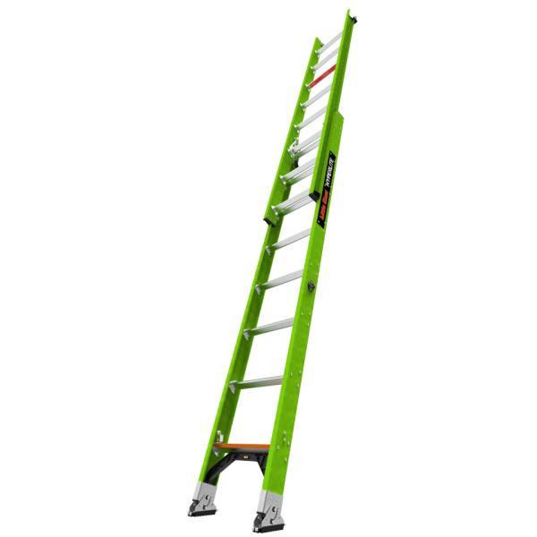 Little Giant Ladders Hyperlite 16' Fiberglass Extension Ladder With V-Rung