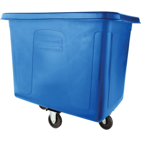 Rubbermaid Commercial 16. Cu. Ft. Cube Truck (Blue)