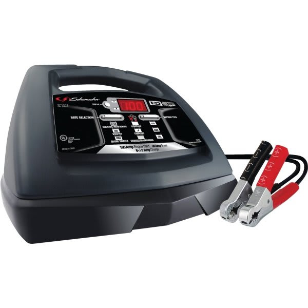 Schumacher 6/12v Automatic Battery Charger With Engine Start, 100/30/12/2 Amp