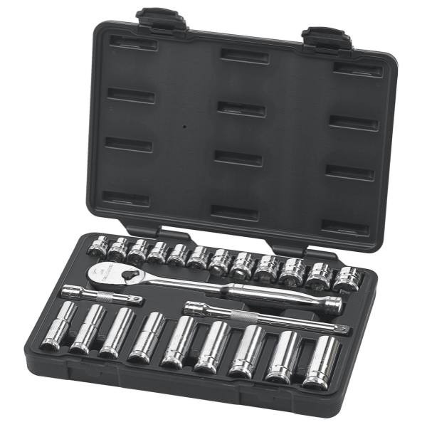 Gearwrench Gearwrench 24 Piece 12 Point Standard And Metric Mechanics Tool Set