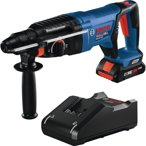 Bosch Bulldog 18 Volt Sds Plus Rotary Hammer Kit