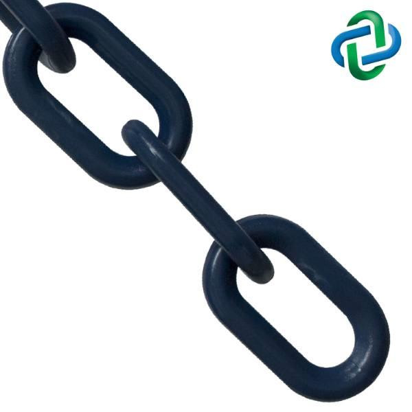 Mr. Chain 1.5 Inch X 100 Ft. Cobalt Blue Plastic Barrier Chain