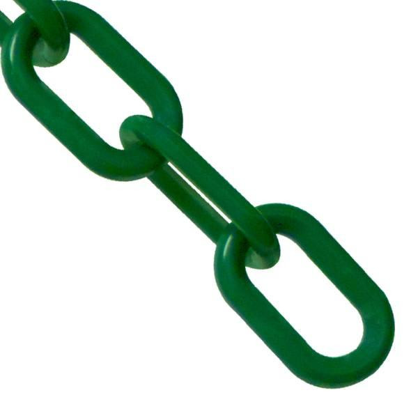 Mr. Chain 2 Inch X 100 Ft. Evergreen Plastic Barrier Chain