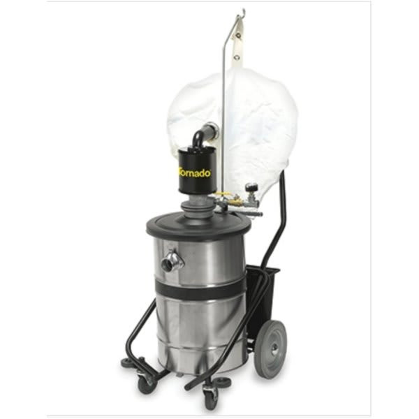 Tornado Taskforce 18 Gallon 15 HP Air Wet/Dry Vacuum W/ External Filter