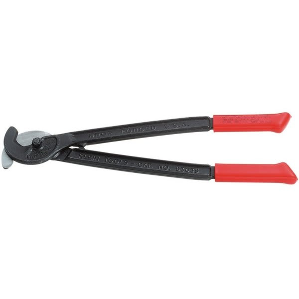Klein Tools Red Utility Cable Cutter 16.75" With Forged Steel Handle