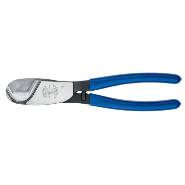 Klein Tools Blue Coaxial Cable Cutter 8.25" With Plastic Handle