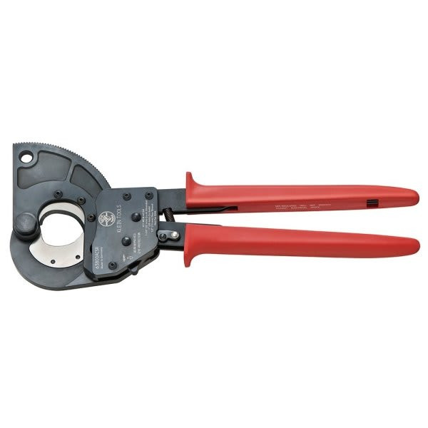 Klein Tools Red Acsr Ratcheting Cable Cutter 13.75"
