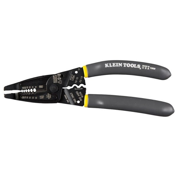 Klein Tools Long-Nose Wire Stripper/Crimper