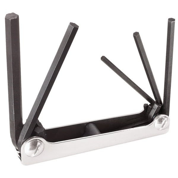 Klein Tools Six Key Metric Folding Hex Key Set