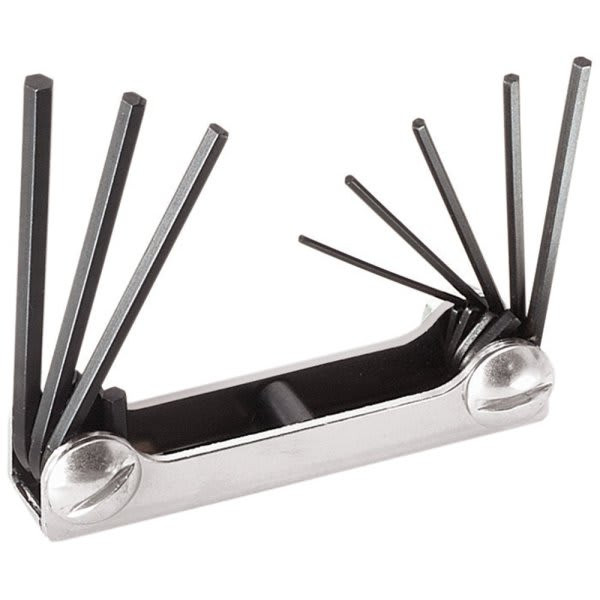 Klein Tools Eight Key Folding Hex Key Set