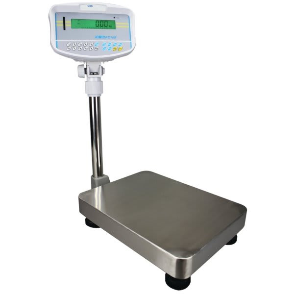 Adam Equipment Ntep Approved Bench Check Weighing Scale, 300lb Capacity