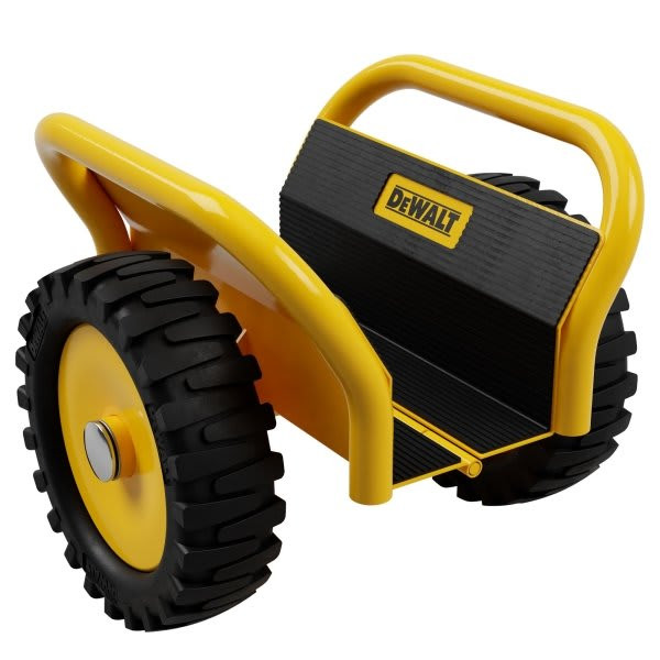 Dewalt 1200-Pound Max Xl Door Frame Panel Dolly Mover Yellow Black