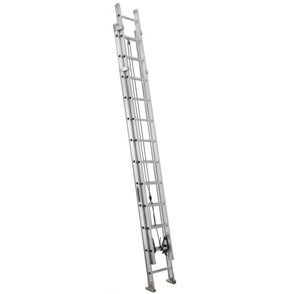 Louisville Ladder Ae1200hd 24 Ft. 375 Lb. Aluminum 24-Step Extension Ladder