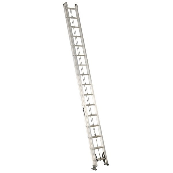 Louisville Ladder Ae2200 32 Ft. 300 Lb. Aluminum 32-Step Extension Ladder