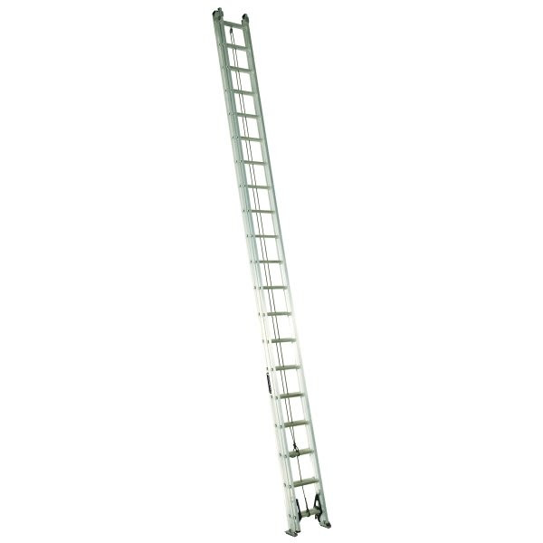 Louisville Ladder Ae2200 40 Ft. 300 Lb. Aluminum 40-Step Extension Ladder