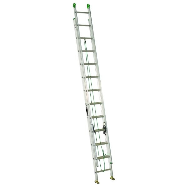 Louisville Ladder Ae4200 24 Ft. 225 Lb. Aluminum 24-Step Extension Ladder