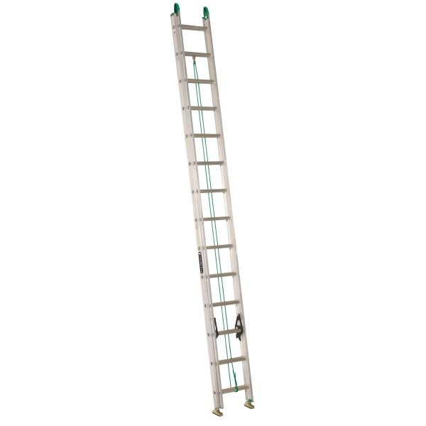 Louisville Ladder Ae4200 28 Ft. 225 Lb. Aluminum 28-Step Extension Ladder