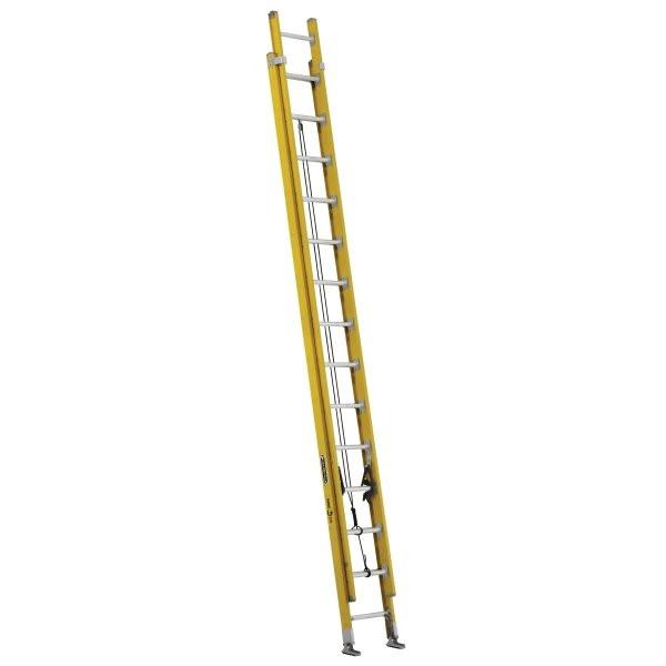 Louisville Ladder Fe4200hd 28 Ft. 375 Lb. Fiberglass 28-Step Extension Ladder