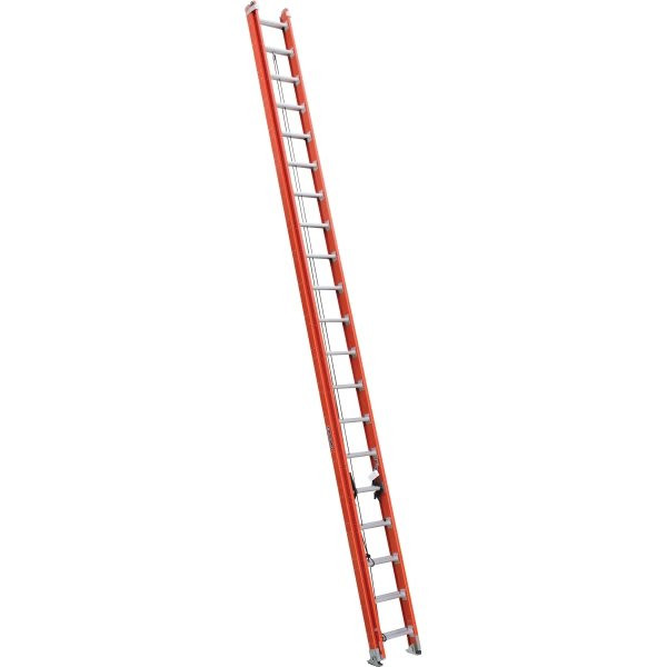 Louisville Ladder Fe7200 40 Ft. 300 Lb. Fiberglass 40-Step Extension Ladder
