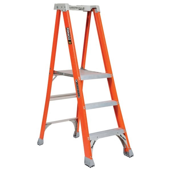 Louisville Ladder Fxp1700 3 Ft. 300 Lb. Fiberglass Pinnacle Platform Step Ladder