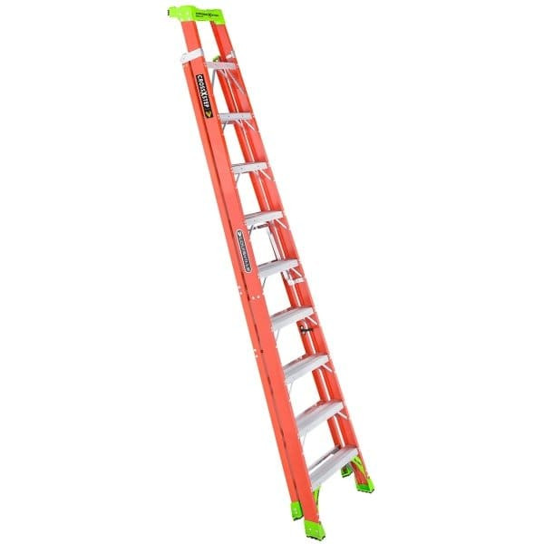 Louisville Ladder Fxs1500 10 Ft. 300 Lb. Fiberglass 10-Step Cross Step Ladder
