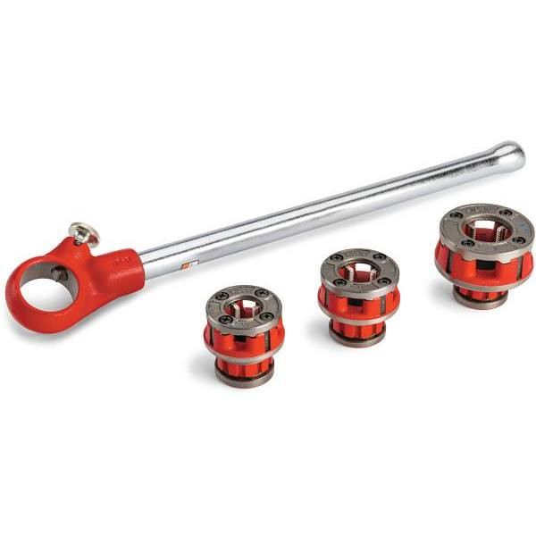 Ridgid 1/2 In To 1 In 00-R Manual Exposed Ratchet Npt Pipe Threading Set