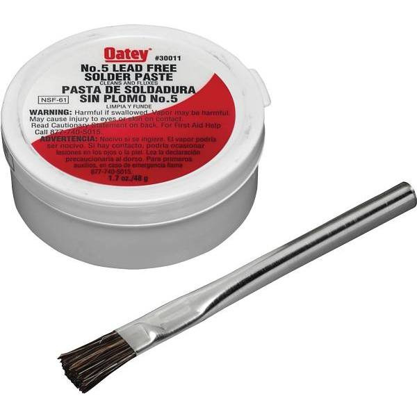 Oatey 1-7/10 Oz No. 5 Lead-Free Solder Paste