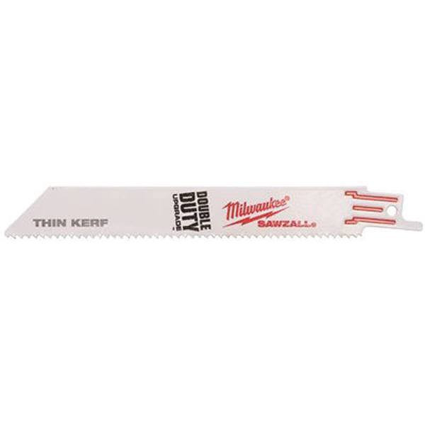 Milwaukee, Electric Tool Milwaukee Sawzall Blade, 12 " Long With 1/2 " Universal Shank, 10/14 Tpi, Package Of 5