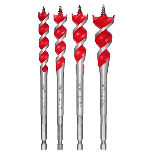 Milwaukee Speed Feed Auger Wood Drilling Bit Set