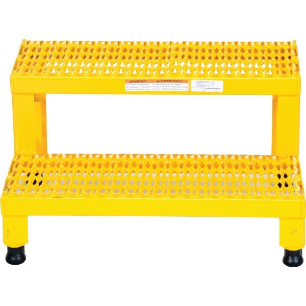Vestil Adjustable Step Mate Stand 2 Step 23-13/16 X 22-7/8