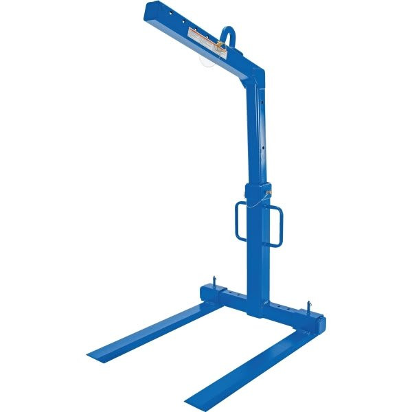 Vestil Overhead Load Lifter Adjustable Forks 2,000 Pounds Capacity