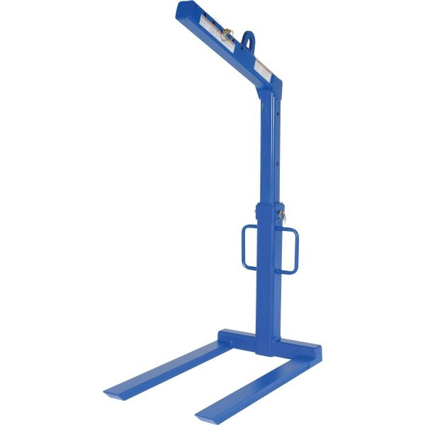 Vestil Overhead Load Lifter Fixed Forks 4,000 Pounds Capacity